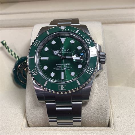 rolex green submariner hulk|Rolex Hulk price prediction.